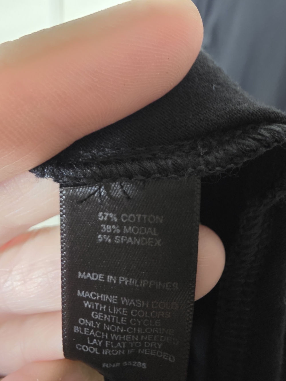 Express Black Long-Sleeve Swing Dress - Picture 6 of 6